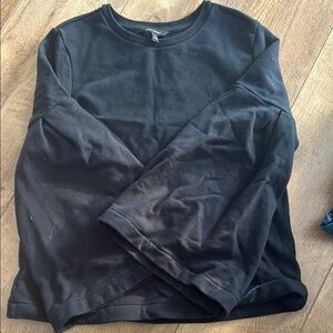 Black Long Sleeve Top